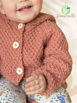Cadeau bébé veste à capuche