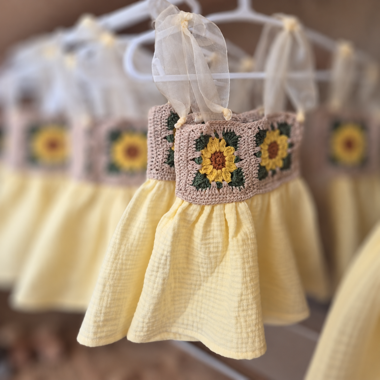 robe été tricoté maille coton créatrice