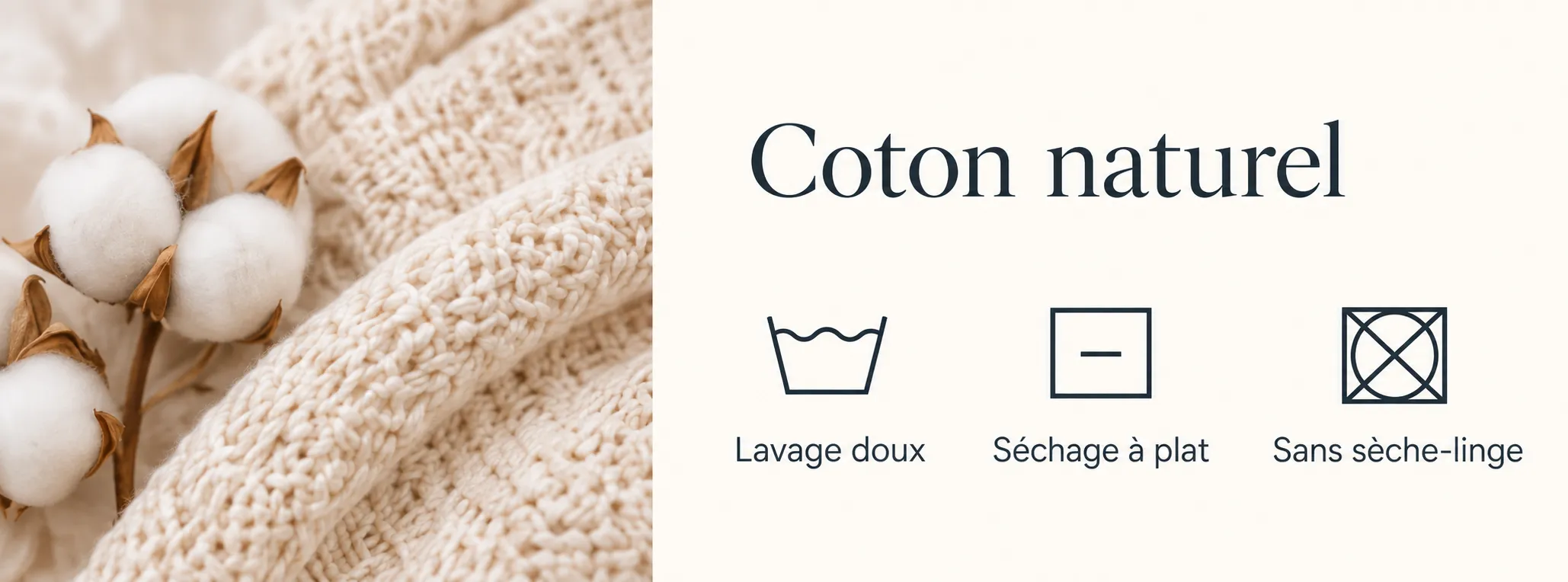 Vêtements bébé coton naturel tricoté cadeaux