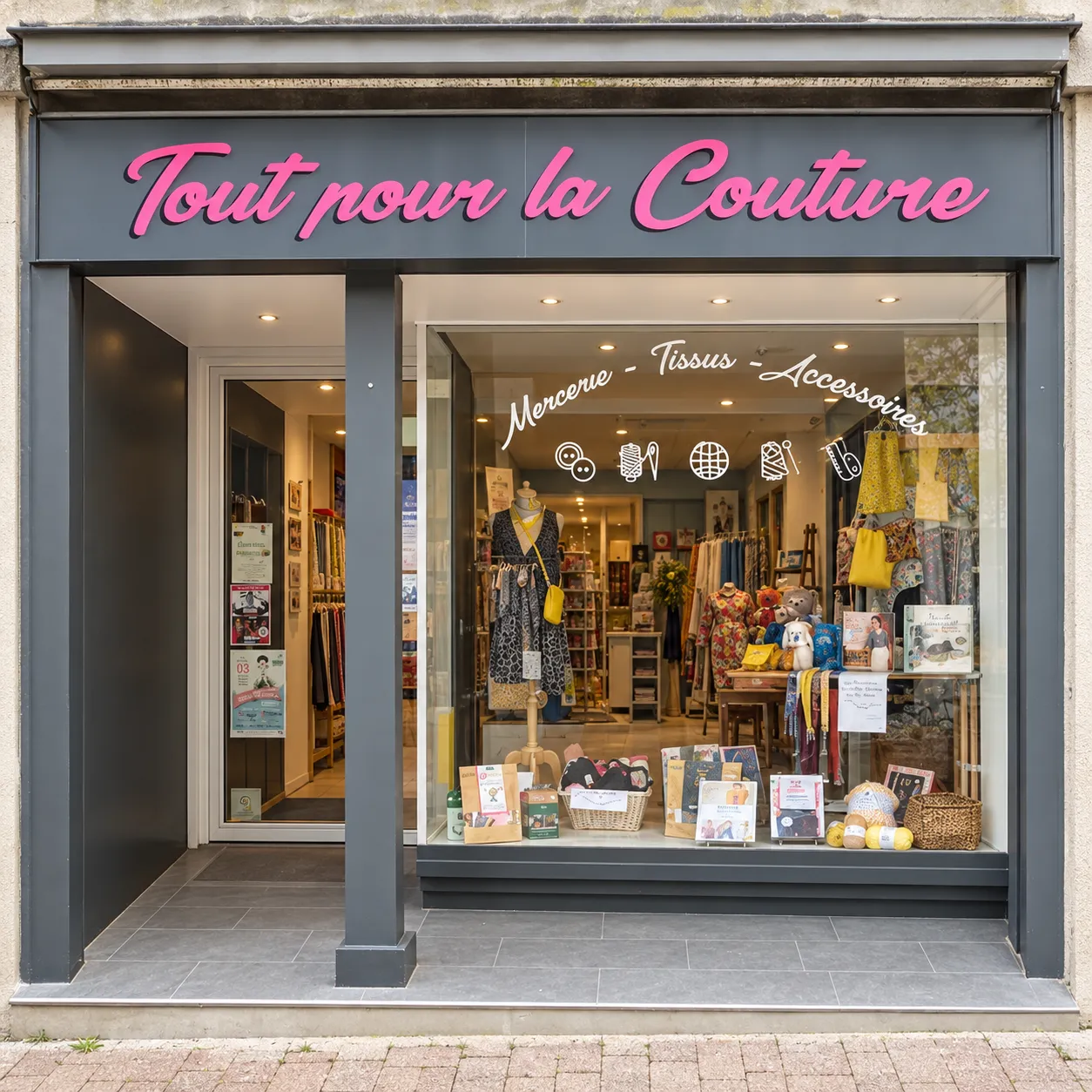 Boutique créateurs mercerie Château-Thierry