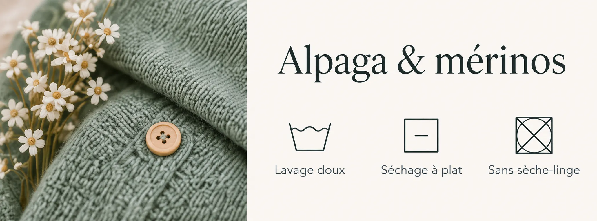 Vêtements bébé alpaga mérinos tricoté cadeaux